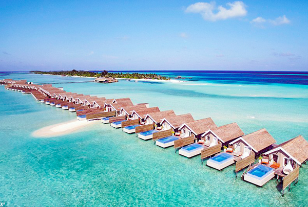 THAM QUAN RESORT XA HOA BẬC NHẤT MALDIVES